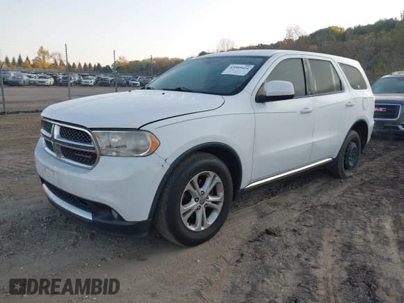 ✅ 2013 Dodge Durango SXT • VIN: 1C4RDHAG0DC681979 • Lot: 43589424. Listed on IAAI with 201,193 mi. Free auction sales archive from the USA and detailed vehicle history report at DreamBid. Image 2.