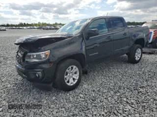 2022 Chevrolet Colorado 2WD LT z VIN 1GCGSCEN1N1315647, wystawiony jako Copart lot #87359455 z przebiegiem 22 560 mil mil oraz Nie do naprawy • Non repairable. Historia ofert i sprzedaży dostępna na DreamBid. Obrazek 1.