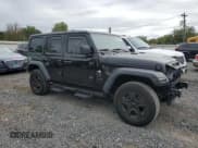 ✅ 2022 Jeep Wrangler Unlimited Sport S • VIN: 1C4HJXDG2NW165648 • Lot: 80365705. Listed on Copart with 39,990 mi. Free auction sales archive from the USA and detailed vehicle history report at DreamBid. Image 4.