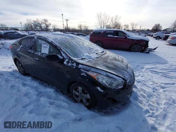 ✅ 2012 Hyundai Elantra GLS • VIN: KMHDH4AE2CU217845 • Лот: 43856301. Опубликован ранее на IAAI с пробегом 170 927 миль. Бесплатный доступ к архиву аукционных продаж из США и подробный отчёт об истории автомобиля на DreamBid. Изображение 1.