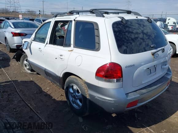 2005 Hyundai Santa Fe GLS with VIN KM8SC73D45U979458, listed as a IAAI auction lot 41667932 with 221,882 mi miles and . Bid and sale history available at DreamBid. Image 3.