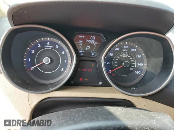 ✅ 2012 Hyundai Elantra Limited • VIN: 5NPDH4AEXCH095427 • Lot: 82024075. Wystawiony na Copart z przebiegiem 74 935 mil. Bezpłatny archiwum sprzedaży aukcyjnych z USA i szczegółowy raport historii pojazdu na DreamBid. Zdjęcie 9.