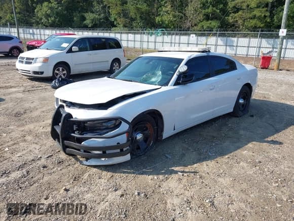 ✅ 2023 Dodge Charger Police • VIN: 2C3CDXAT9PH513129 • Lot: 43161850. Wystawiony na IAAI z przebiegiem 20 240 mil. Bezpłatny archiwum sprzedaży aukcyjnych z USA i szczegółowy raport historii pojazdu na DreamBid. Zdjęcie 2.