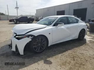 ✅ 2024 Lexus IS 350 F Sport • VIN: JTHBZ1B26R5078915 • Lot: 91880365. Listed on Copart with 26,209 mi. Free auction sales archive from the USA and detailed vehicle history report at DreamBid. Image 1.