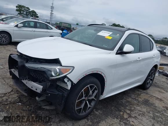 ✅ 2021 Alfa Romeo Stelvio Ti • VIN: ZASPAKBN0M7D12940 • Лот: 42393580. Опубликован ранее на IAAI с пробегом 31 074 миль. Бесплатный доступ к архиву аукционных продаж из США и подробный отчёт об истории автомобиля на DreamBid. Изображение 2.