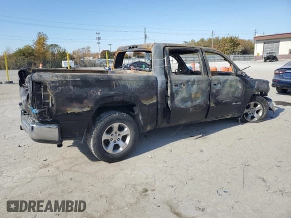 ✅ 2019 Ram 1500 Big Horn • VIN: 1C6RRFFG7KN727993 • Lot: 91546675. Listed on Copart with Not provided. Free auction sales archive from the USA and detailed vehicle history report at DreamBid. Image 3.