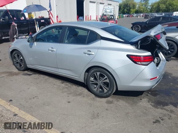 ✅ 2021 Nissan Sentra SV • VIN: 3N1AB8CV3MY285862 • Lot: 43221342. Listed on IAAI with 66,801 mi. Free auction sales archive from the USA and detailed vehicle history report at DreamBid. Image 3.