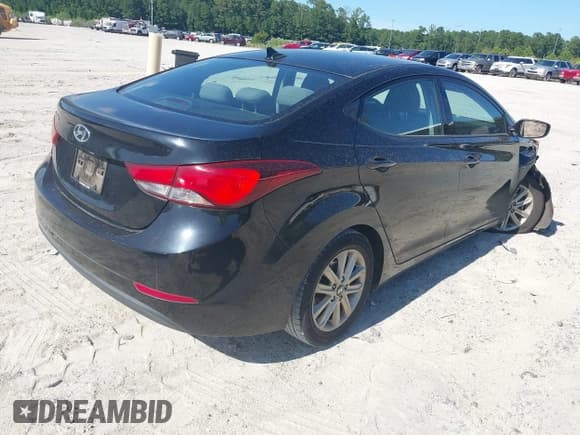 ✅ 2015 Hyundai Elantra Limited • VIN: KMHDH4AE0FU355436 • Lot: 42703525. Listed on IAAI with 67,076 mi. Free auction sales archive from the USA and detailed vehicle history report at DreamBid. Image 4.