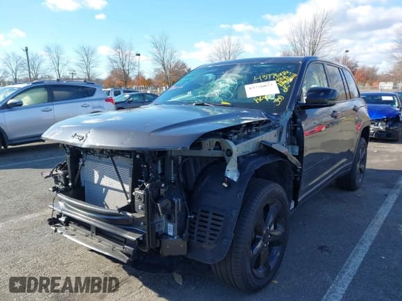 ✅ 2025 Jeep Grand Cherokee Limited • VIN: 1C4RJHBGXS8666607 • Lot: 43776073. Listed on IAAI with 6,789 mi. Free auction sales archive from the USA and detailed vehicle history report at DreamBid. Image 6.