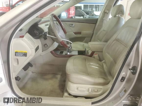 2007 Hyundai Azera SE с VIN KMHFC46F67A240688, выставлен на аукционе Copart как лот 58366345 с пробегом 261 260 миль миль и Списание • Salvage title. История ставок и продаж доступна на DreamBid. Изображение 7.