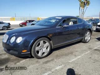 ✅ 2005 Bentley Continental GT GT • VIN: SCBCR63WX5C028953 • Lot: 85330625. Listed on Copart with 75,195 mi. Free auction sales archive from the USA and detailed vehicle history report at DreamBid. Image 1.