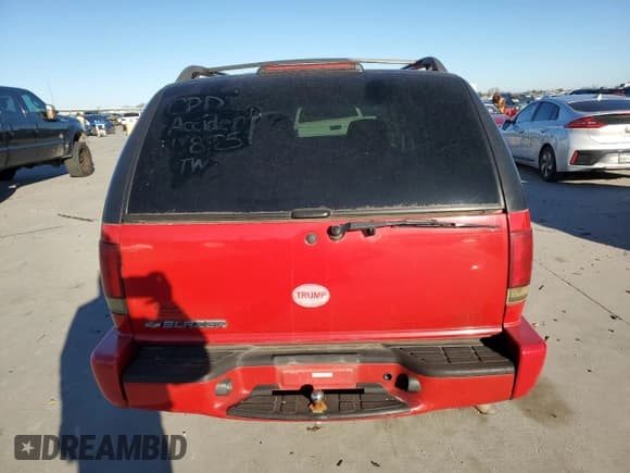 ✅ 2004 Chevrolet Blazer LS • VIN: 1GNDT13X34K133196 • Lot: 41810145. Wystawiony na Copart z przebiegiem 137 412 mil. Bezpłatny archiwum sprzedaży aukcyjnych z USA i szczegółowy raport historii pojazdu na DreamBid. Zdjęcie 6.