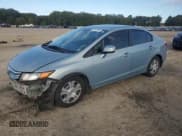 ✅ 2012 Honda Civic • VIN: JHMFB4F23CS004961 • Lot: 87414795. Listed on Copart with 172,505 mi. Free auction sales archive from the USA and detailed vehicle history report at DreamBid. Image 1.