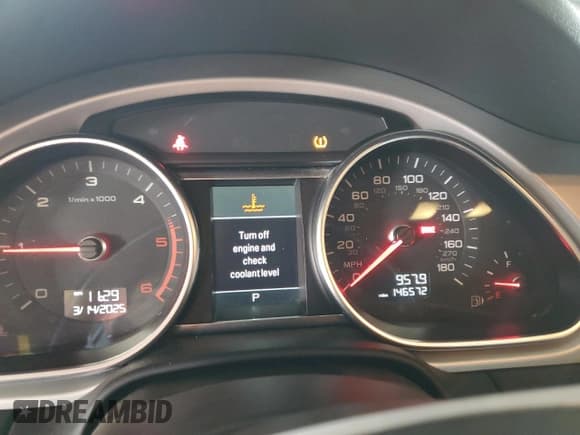 ✅ 2012 Audi Q7 Premium Plus • VIN: WA1LMAFE8CD000314 • Lot: 49075355. Listed on Copart with 146,572 mi. Free auction sales archive from the USA and detailed vehicle history report at DreamBid. Image 9.