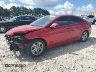 2020 Hyundai Elantra SEL with VIN 5NPD84LF2LH609325, listed as a Copart auction lot 65037475 with 102,017 mi miles and Salvage title. Bid and sale history available at DreamBid. Image 1.