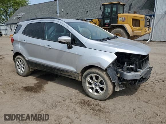 ✅ 2018 Ford EcoSport SE • VIN: MAJ3P1TEXJC215493 • Lot: 58128115. Listed on Copart with 33,505 mi. Free auction sales archive from the USA and detailed vehicle history report at DreamBid. Image 4.