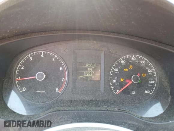 ✅ 2012 Volkswagen Jetta S • VIN: 3VW2K7AJ1CM351064 • Lot: 61346345. Listed on Copart with 145,027 mi. Free auction sales archive from the USA and detailed vehicle history report at DreamBid. Image 9.