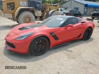 2016 Chevrolet Corvette Z06 2LZ с VIN 1G1YS2D65G5612756, выставлен на аукционе Copart как лот 64460514 с пробегом 59 507 миль миль и Чистый • Clean title. История ставок и продаж доступна на DreamBid. Изображение 1.