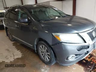 ✅ 2014 Nissan Pathfinder S • VIN: 5N1AR2MM8EC613536 • Lot: 43539909. Wystawiony na IAAI z przebiegiem 107 319 mil. Bezpłatny archiwum sprzedaży aukcyjnych z USA i szczegółowy raport historii pojazdu na DreamBid. Zdjęcie 1.