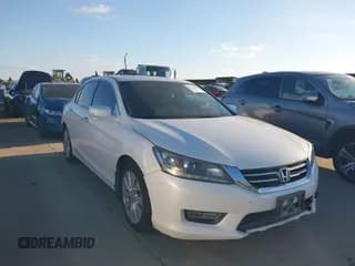 ✅ 2013 Honda Accord EX-L • VIN: 1HGCR3F89DA007399 • Lot: 43712912. Wystawiony na IAAI z przebiegiem 200 212 mil. Bezpłatny archiwum sprzedaży aukcyjnych z USA i szczegółowy raport historii pojazdu na DreamBid. Zdjęcie 1.