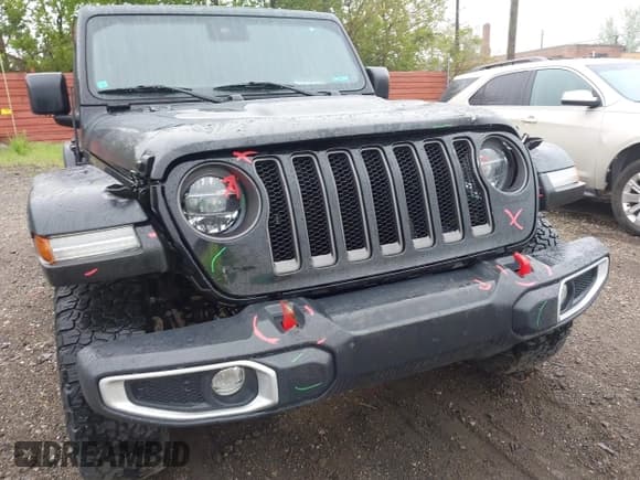 ✅ 2021 Jeep Wrangler Unlimited Rubicon • VIN: 1C4HJXFG8MW759060 • Lot: 42264273. Listed on IAAI with 48,393 mi. Free auction sales archive from the USA and detailed vehicle history report at DreamBid. Image 17.