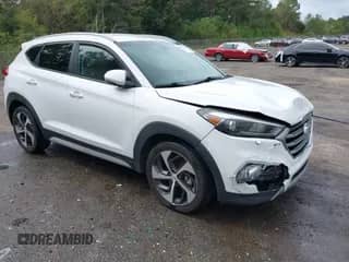 2018 Hyundai Tucson Sport z VIN KM8J33AL9JU801778, wystawiony jako IAAI lot #43288201 z przebiegiem 147 031 mil mil oraz . Historia ofert i sprzedaży dostępna na DreamBid. Obrazek 1.