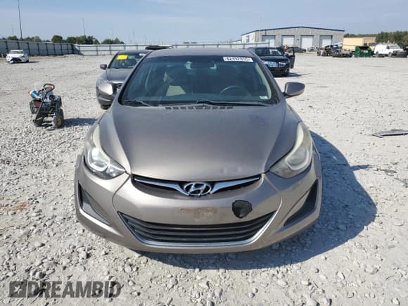 ✅ 2014 Hyundai Elantra SE • VIN: 5NPDH4AE7EH517818 • Lot: 82492855. Listed on Copart with 107,463 mi. Free auction sales archive from the USA and detailed vehicle history report at DreamBid. Image 5.
