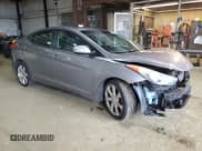 ✅ 2013 Hyundai Elantra Limited • VIN: KMHDH4AE5DU665210 • Lot: 56839825. Listed on Copart with 100,531 mi. Free auction sales archive from the USA and detailed vehicle history report at DreamBid. Image 4.