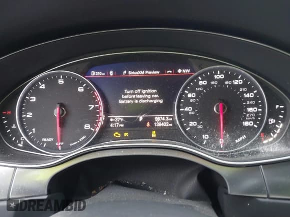 ✅ 2016 Audi A6 Prestige • VIN: WAUHGAFC9GN016715 • Lot: 41624521. Listed on IAAI with 139,402 mi. Free auction sales archive from the USA and detailed vehicle history report at DreamBid. Image 7.