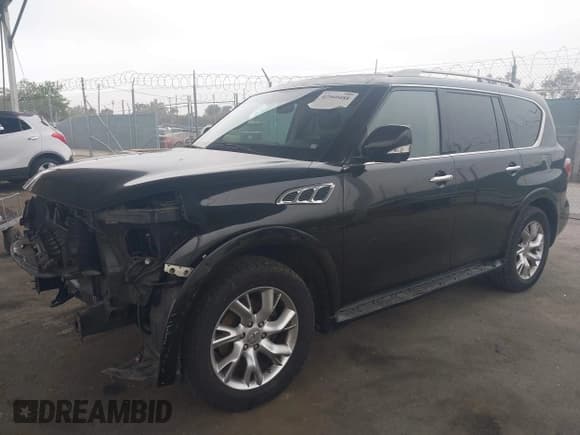 ✅ 2012 Infiniti QX56 7-passenger • VIN: JN8AZ2NFXC9515921 • Lot: 42560488. Wystawiony na IAAI z przebiegiem 154 966 mil. Bezpłatny archiwum sprzedaży aukcyjnych z USA i szczegółowy raport historii pojazdu na DreamBid. Zdjęcie 2.