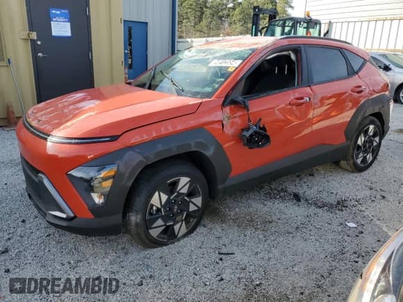 2025 Hyundai Kona SEL with VIN KM8HB3ABXSU207498, listed as a Copart auction lot 84912554 with 4,244 mi miles and Clean title. Bid and sale history available at DreamBid. Image 1.