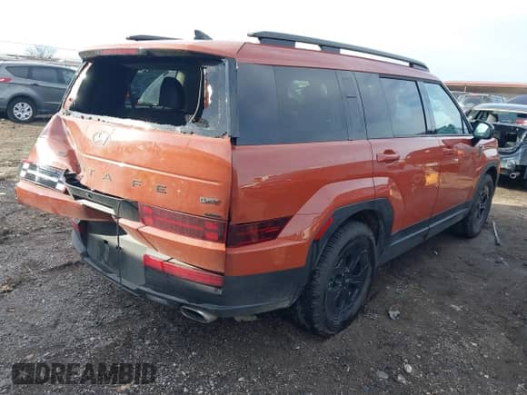 2025 Hyundai Santa Fe XRT с VIN 5NMP3DGL1SH071689, выставлен на аукционе IAAI как лот 41354757 с пробегом 2 334 миль миль и . История ставок и продаж доступна на DreamBid. Изображение 4.