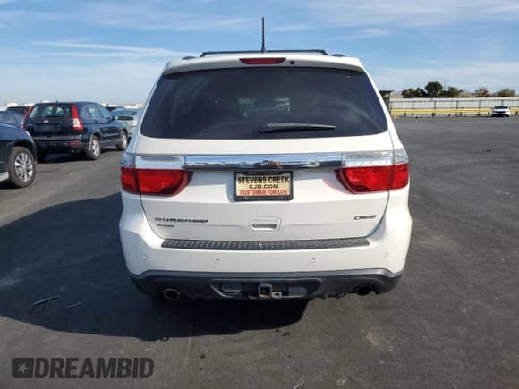 ✅ 2011 Dodge Durango Crew • VIN: 1D4SE4GT0BC651781 • Lot: 92290495. Wystawiony na Copart z przebiegiem 171 260 mil. Bezpłatny archiwum sprzedaży aukcyjnych z USA i szczegółowy raport historii pojazdu na DreamBid. Zdjęcie 6.