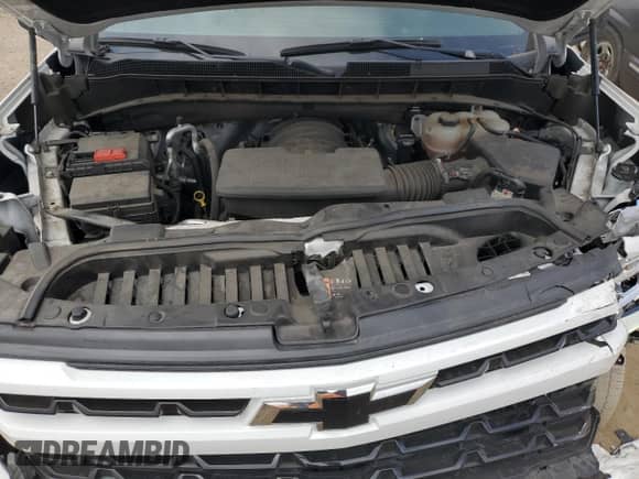 2023 Chevrolet Silverado 1500 RST with VIN 2GCPADED7P1117572, listed as a Copart auction lot 65241545 with 43,741 mi miles and Salvage title. Bid and sale history available at DreamBid. Image 11.