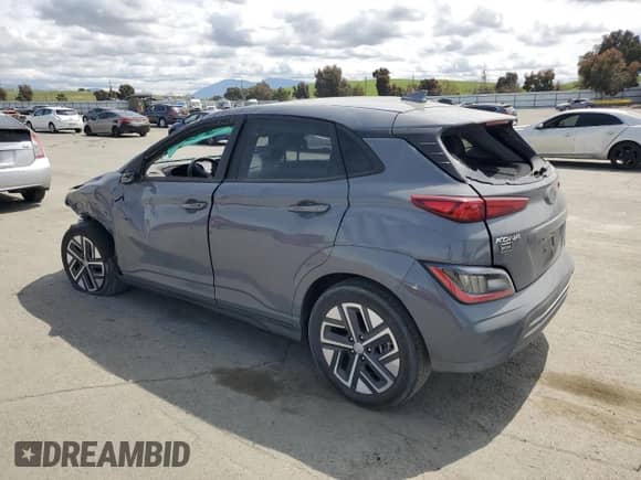 2022 Hyundai Kona Limited z VIN KM8K53AG3NU157363, wystawiony jako Copart lot #51630515 z przebiegiem 27 743 mil mil oraz Szkoda całkowita • Salvage title. Historia ofert i sprzedaży dostępna na DreamBid. Obrazek 2.