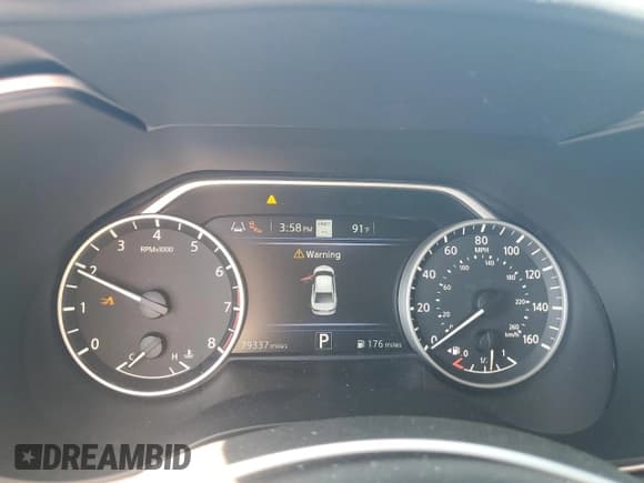 ✅ 2020 Nissan Maxima SV • VIN: 1N4AA6CV6LC374309 • Lot: 50432635. Listed on Copart with 79,337 mi. Free auction sales archive from the USA and detailed vehicle history report at DreamBid. Image 9.