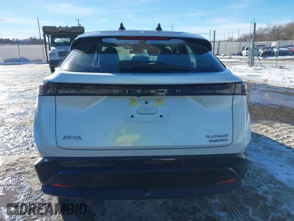 ✅ 2023 Nissan ARIYA Platinum+ • VIN: JN1DF0CD3PM700681 • Lot: 41336235. Listed on IAAI with 6,209 mi. Free auction sales archive from the USA and detailed vehicle history report at DreamBid. Image 17.