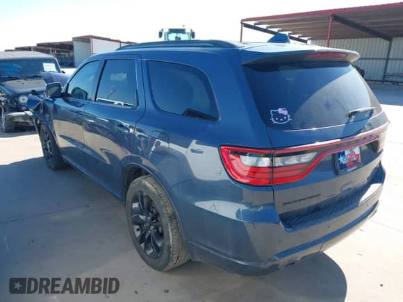 2021 Dodge Durango GT with VIN 1C4RDHDG2MC803947, listed as a IAAI auction lot 41665137 with 57,893 mi miles and . Bid and sale history available at DreamBid. Image 3.