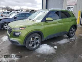 2022 Hyundai Venue SEL с VIN KMHRC8A36NU155511, выставлен на аукционе Copart как лот 81150674 с пробегом 26 297 миль миль и Списание • Salvage title. История ставок и продаж доступна на DreamBid. Изображение 1.