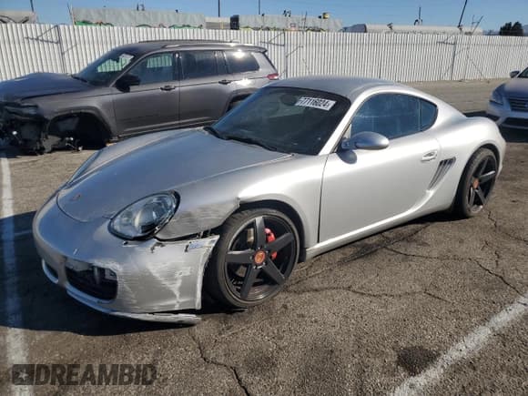 ✅ 2006 Porsche Cayman S • VIN: WP0AB29826U785058 • Lot: 77116024. Wystawiony na Copart z przebiegiem 130 862 mil. Bezpłatny archiwum sprzedaży aukcyjnych z USA i szczegółowy raport historii pojazdu na DreamBid. Zdjęcie 1.