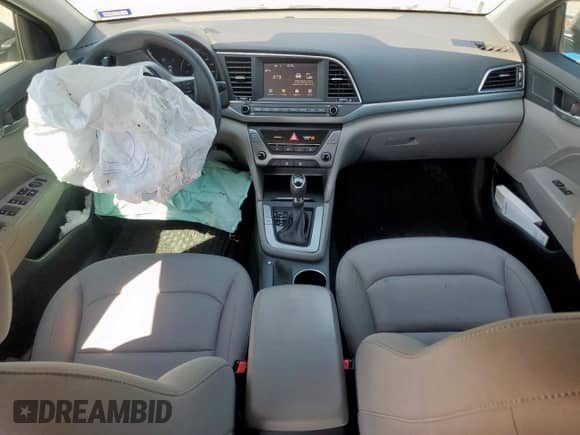 2018 Hyundai Elantra Value Edition with VIN KMHD84LFXJU547820, listed as a Copart auction lot 70680385 with 20,689 mi miles and Salvage title. Bid and sale history available at DreamBid. Image 8.