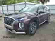 2022 Hyundai Palisade Calligraphy z VIN KM8R74HE5NU455075, wystawiony jako Copart lot #73960024 z przebiegiem Nie podano mil oraz Szkoda całkowita • Salvage title. Historia ofert i sprzedaży dostępna na DreamBid. Obrazek 1.