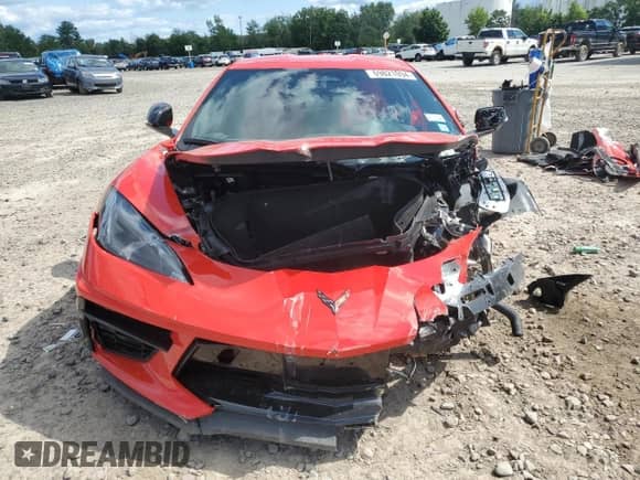 2024 Chevrolet Corvette 1LT с VIN 1G1YA2D43R5112499, выставлен на аукционе Copart как лот 69821094 с пробегом 2 823 миль миль и Списание • Salvage title. История ставок и продаж доступна на DreamBid. Изображение 5.