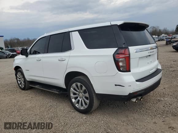 ✅ 2023 Chevrolet Tahoe Premier • VIN: 1GNSKSKD0PR217513 • Лот: 54702845. Опубликован ранее на Copart с пробегом 55 424 миль. Бесплатный доступ к архиву аукционных продаж из США и подробный отчёт об истории автомобиля на DreamBid. Изображение 2.