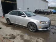 ✅ 2008 Audi A4 3.2L • VIN: WAUDH78EX8A009097 • Lot: 85178555. Listed on Copart with 173,640 mi. Free auction sales archive from the USA and detailed vehicle history report at DreamBid. Image 4.