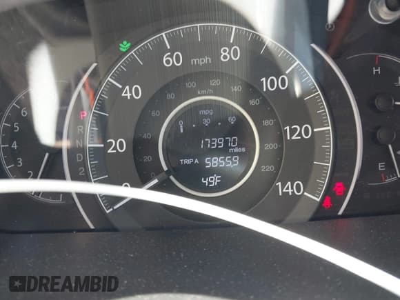 ✅ 2014 Honda CR-V EX • VIN: 5J6RM4H55EL092483 • Lot: 43653590. Listed on IAAI with 173,970 mi. Free auction sales archive from the USA and detailed vehicle history report at DreamBid. Image 7.