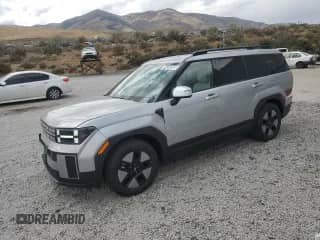 2025 Hyundai Santa Fe SEL с VIN 5NMP2DG10SH059177, выставлен на аукционе Copart как лот 84205065 с пробегом 1 407 миль миль и На запчасти • Non repairable. История ставок и продаж доступна на DreamBid. Изображение 1.