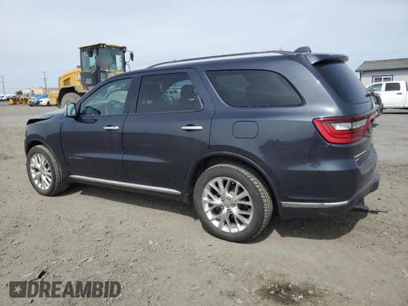 ✅ 2015 Dodge Durango Citadel • VIN: 1C4SDJET7FC829600 • Lot: 52747475. Listed on Copart with 88,852 mi. Free auction sales archive from the USA and detailed vehicle history report at DreamBid. Image 2.