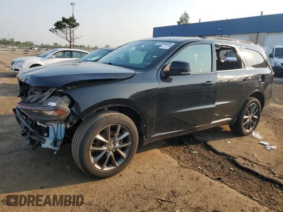 ✅ 2018 Dodge Durango GT • VIN: 1C4RDJDG0JC364573 • Lot: 60504835. Listed on Copart with 181,500 mi. Free auction sales archive from the USA and detailed vehicle history report at DreamBid. Image 1.