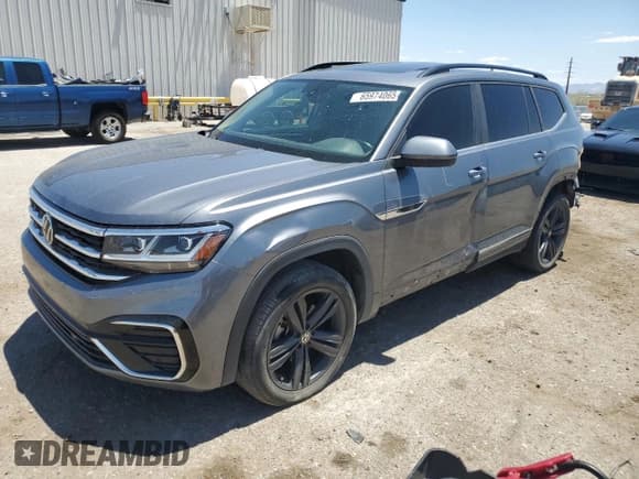 ✅ 2021 Volkswagen Atlas SE • VIN: 1V2PR2CA2MC536116 • Лот: 65974065. Опубликован ранее на Copart с пробегом 44 893 миль. Бесплатный доступ к архиву аукционных продаж из США и подробный отчёт об истории автомобиля на DreamBid. Изображение 1.